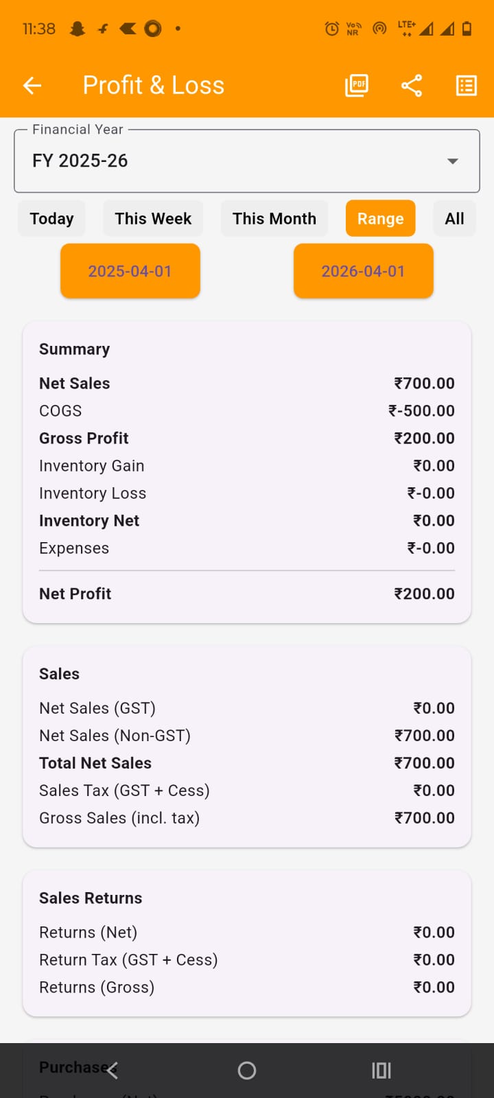 Reports, P&L, Profitability, and Export Surfaces – Scene 1 scene image