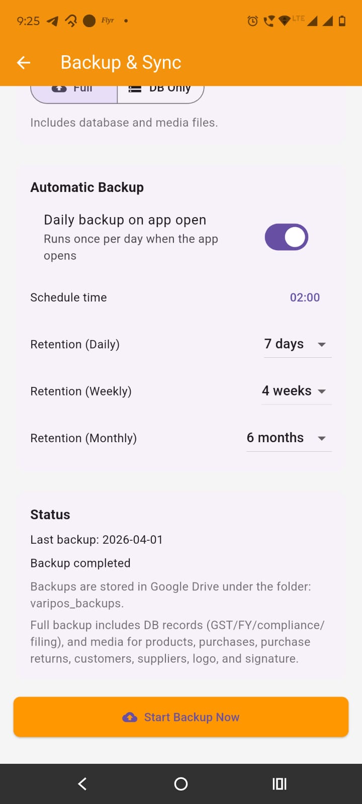 Automatic Backup –  Scene 4 scene image