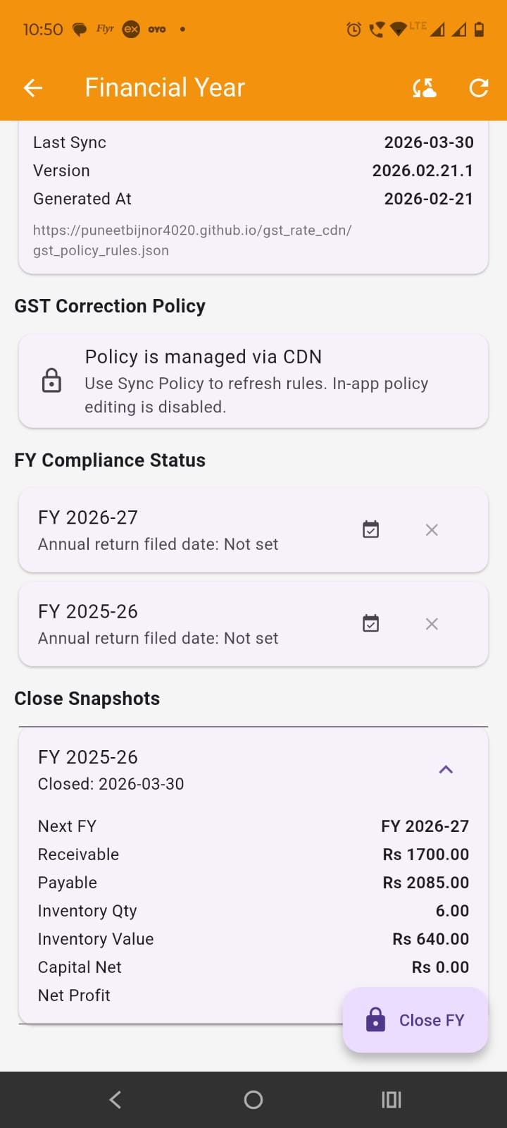 Financial Year Snapshots – Scene 3 scene image