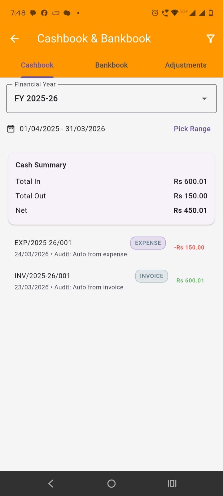 Cashbook and Bankbook – Scene 3 scene image